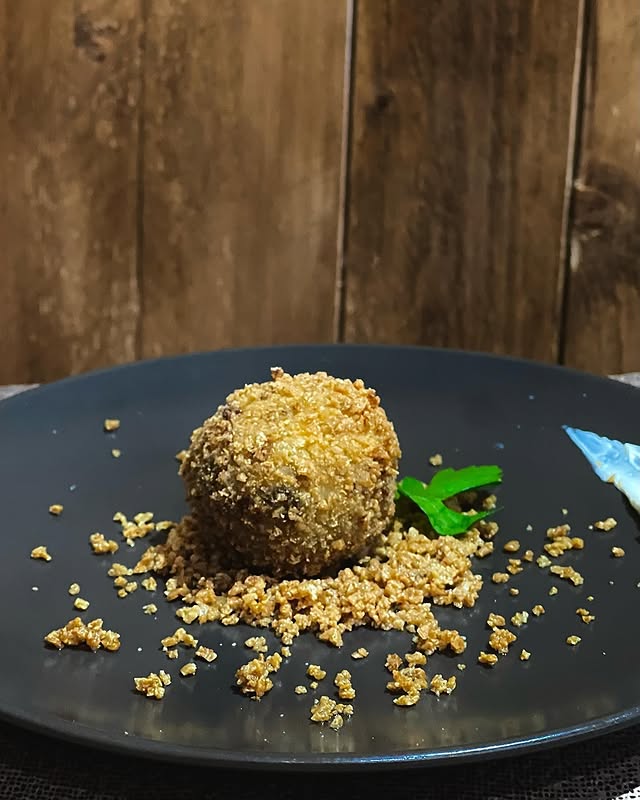 Croquetas de morcilla caseras de La Palmira